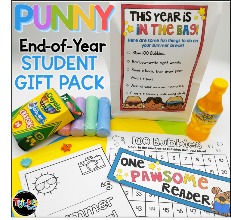 End of the Year Activities Bundle : Memory Book, Student Awards, Gift ...