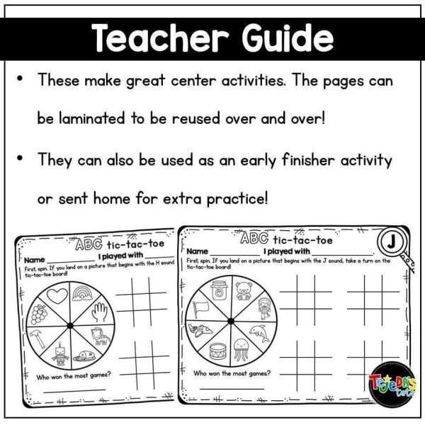 Alphabet Games: ABC Tic-Tac-Toe: Partner Game
