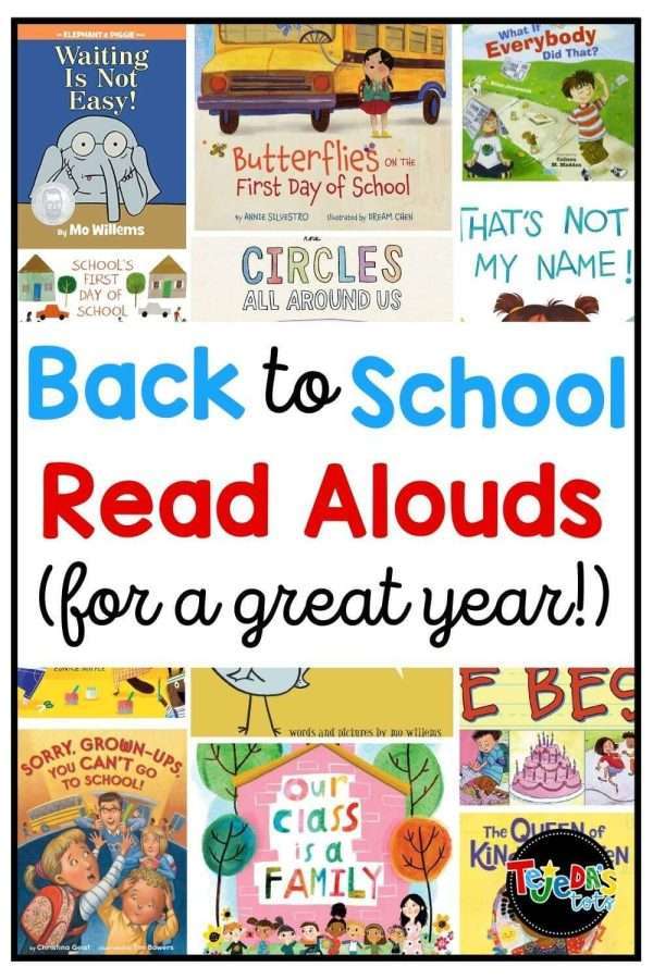 15 Read Alouds For The Beginning Of The Year - Tejeda's Tots