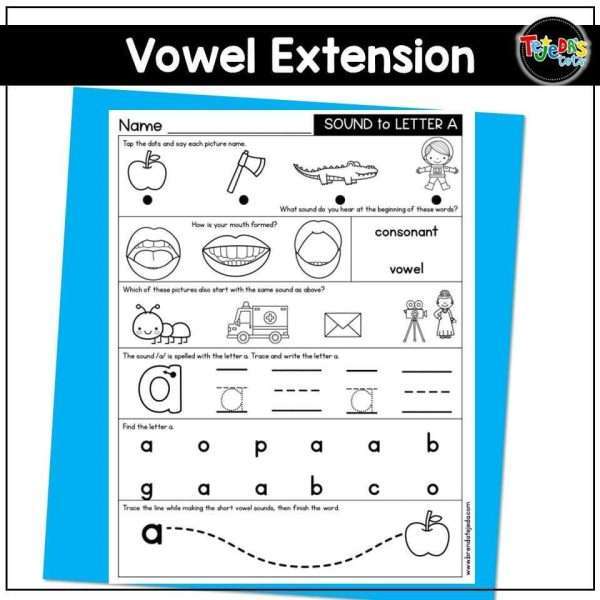 Alphabet Practice Pages - Science of Reading - Sounds to Letters