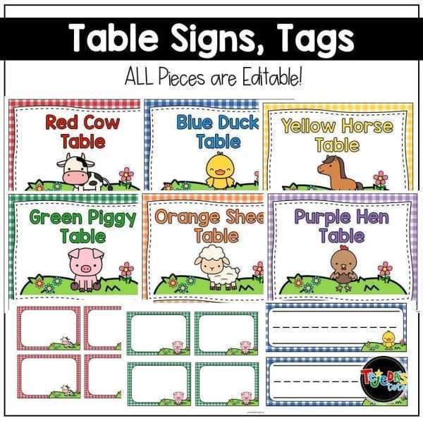 Farm Themed Classroom Decor