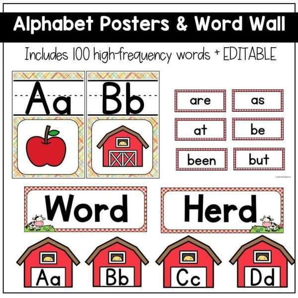 Farm Themed Classroom Decor