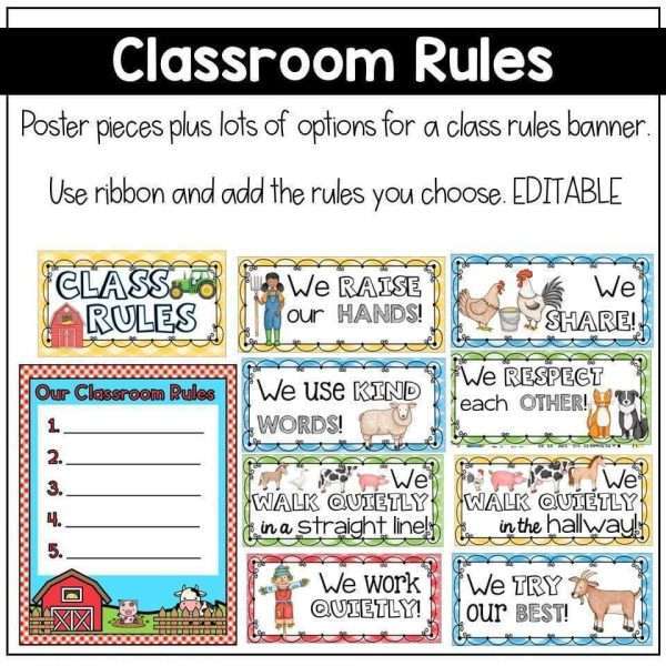 Farm Themed Classroom Decor