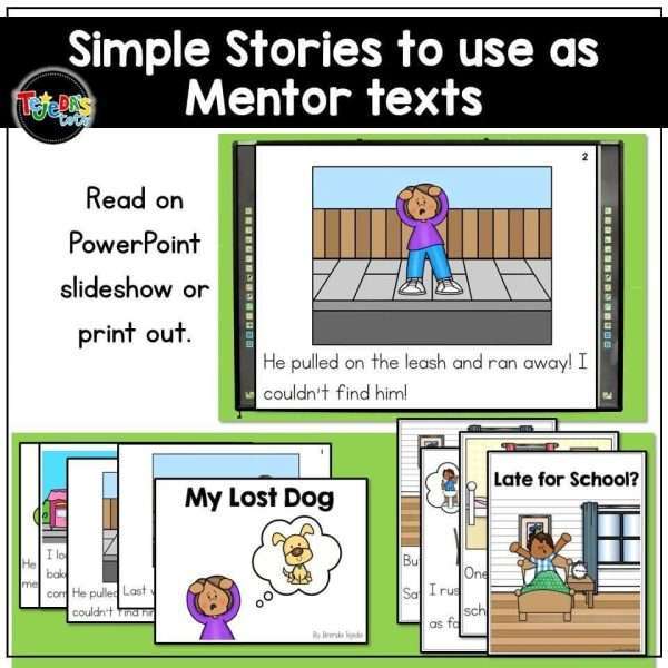 Kindergarten Writing Unit 3 - Personal Narratives