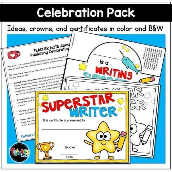 Kindergarten Writing Unit 3 - Personal Narratives