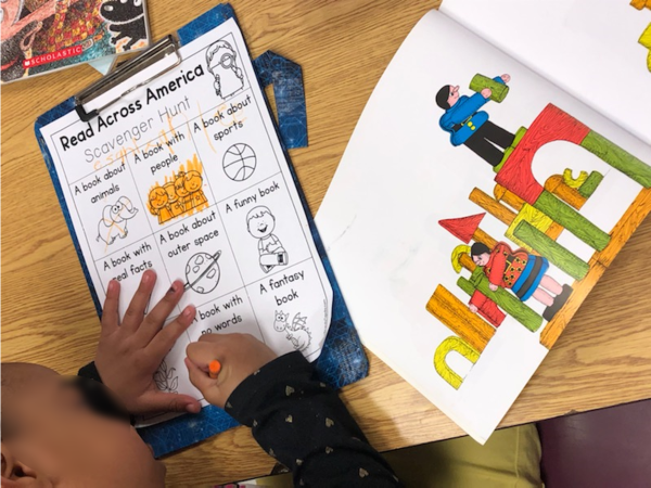 FREE Read Across America Scavenger Hunt