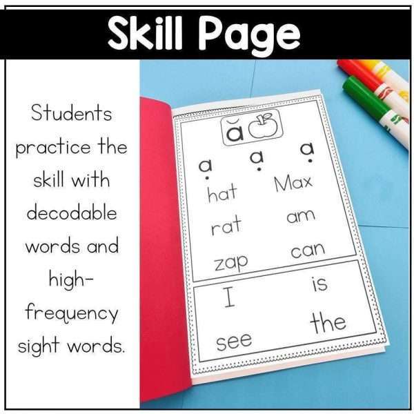 Decodable Readers Science of Reading Phonics Books