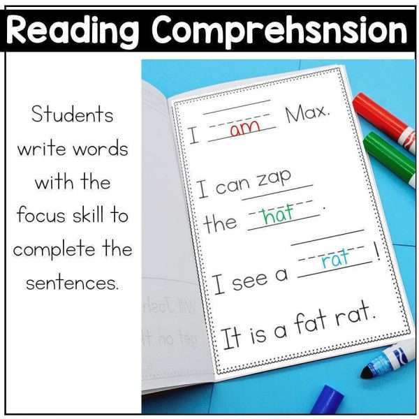 Decodable Readers Science of Reading Phonics Books