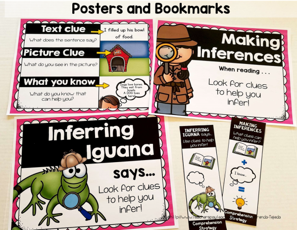 Making Inferences PowerPoint and Practice Activities Reading Comprehension Skill
