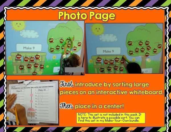 *EDITABLE* Make-Your-Own Fall & Halloween Sorting Centers