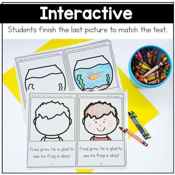Decodable Readers Blends Books Science of Reading Kindergarten 1st Grade