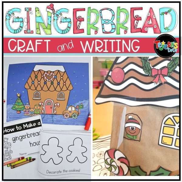 Make a Gingerbread House Paper Bag Craft and Book