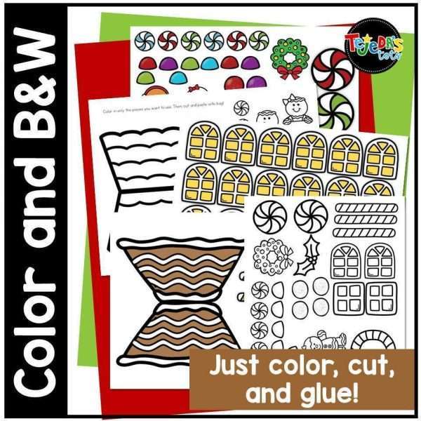 Make a Gingerbread House Paper Bag Craft and Book