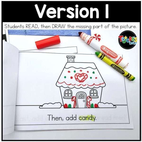 Make a Gingerbread House Paper Bag Craft and Book