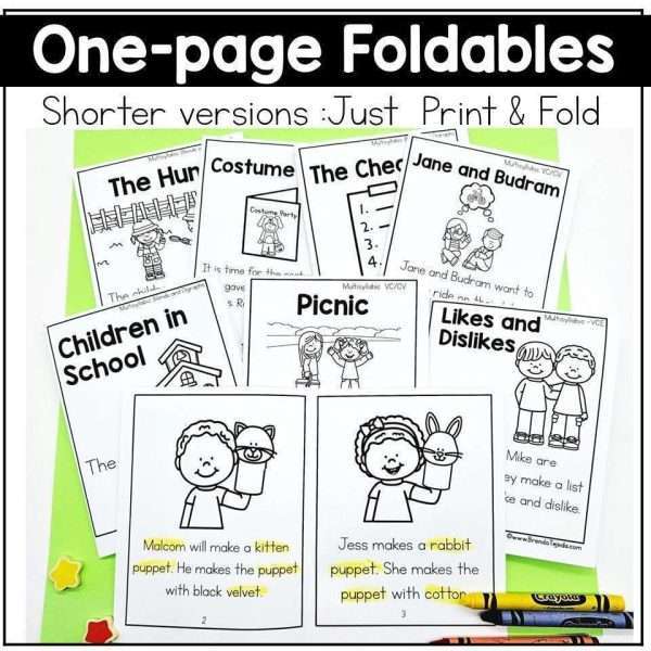 Decodable Readers Science of Reading Phonics Books