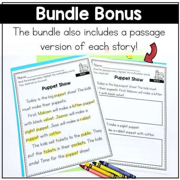 Decodable Readers Science of Reading Phonics Books