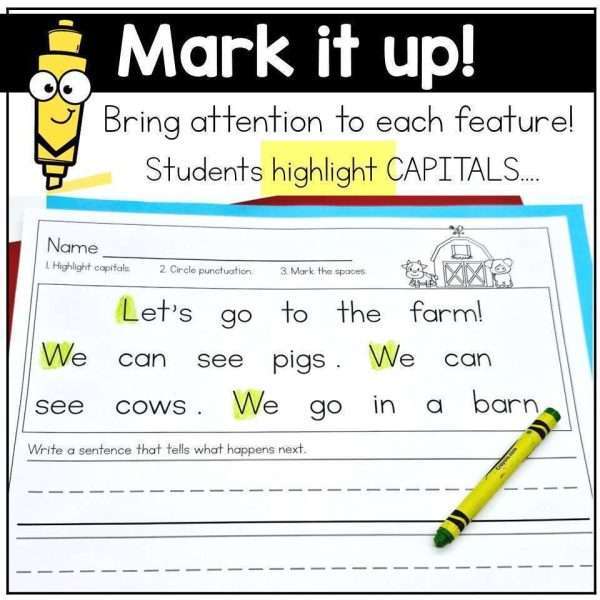 Capitalization and Punctuation Worksheets Sentence Editing and Structure Bundle