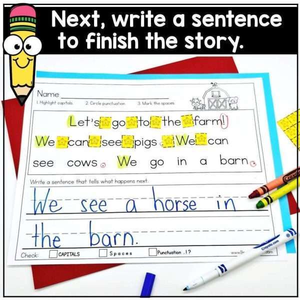 Capitalization and Punctuation Worksheets Sentence Editing and Structure Bundle