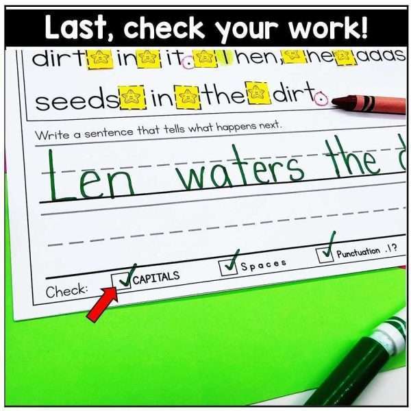 Capitalization and Punctuation Worksheets Sentence Editing and ...