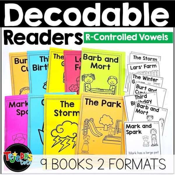 Decodable Readers Science of Reading Phonics Books