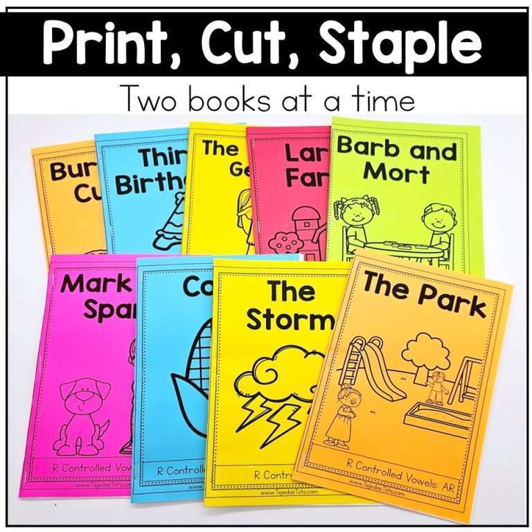 Decodable Readers R-Controlled Vowels Books Science of Reading - Tejeda ...