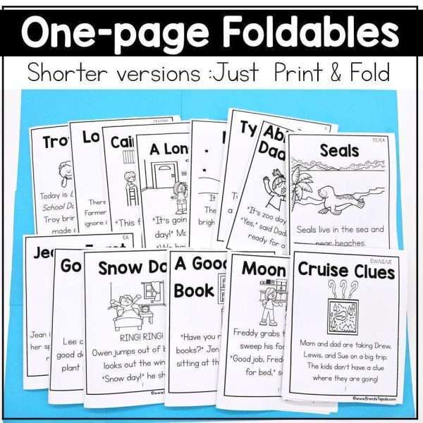 Decodable Texts | Vowel Teams | Science of Reading Phonics Books