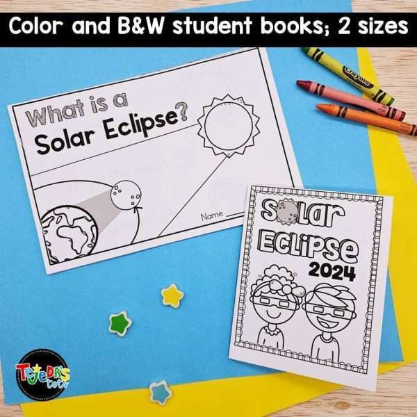 Solar Eclipse 2024 | Total Solar Eclipse Activities | Reading Passages K-2