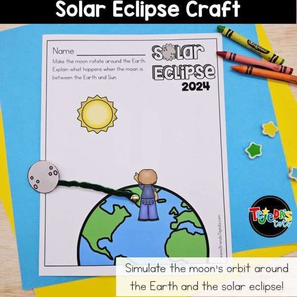 Solar Eclipse 2024 | Total Solar Eclipse Activities | Reading Passages K-2