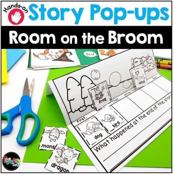 Sequencing and Story Retell Pop-ups and Pocket Chart Cards BUNDLE