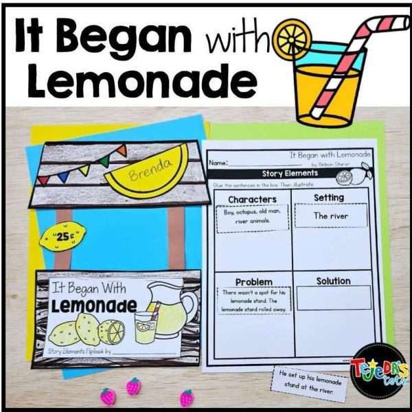 It Began with Lemonade Book Companion Craft and Story Elements