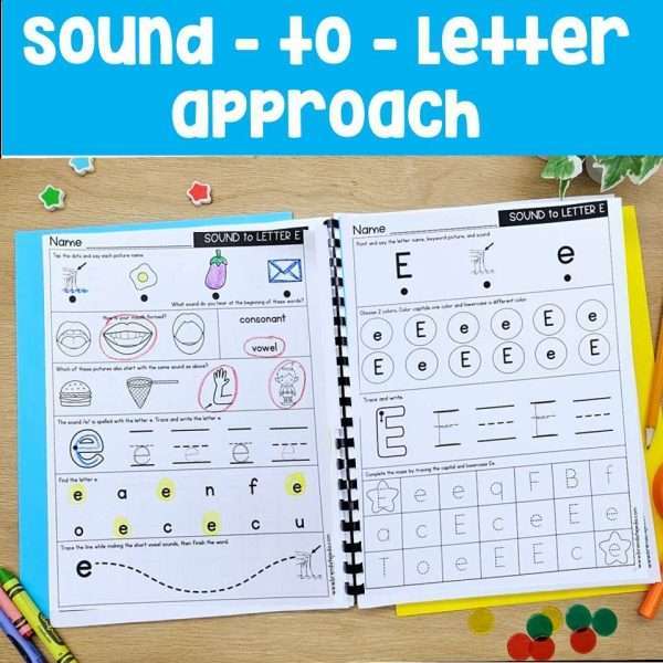 Phonics Intervention Pages - Alphabet Worksheets | Letters and Letter Sounds