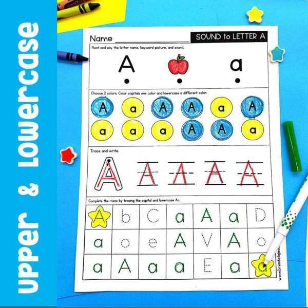 Phonics Intervention Pages - Alphabet Worksheets | Letters and Letter Sounds