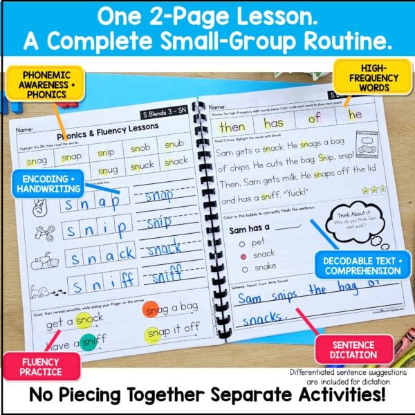 Phonics Intervention Decodable Passages Small Group Reading Intervention BUNDLE - Image 4