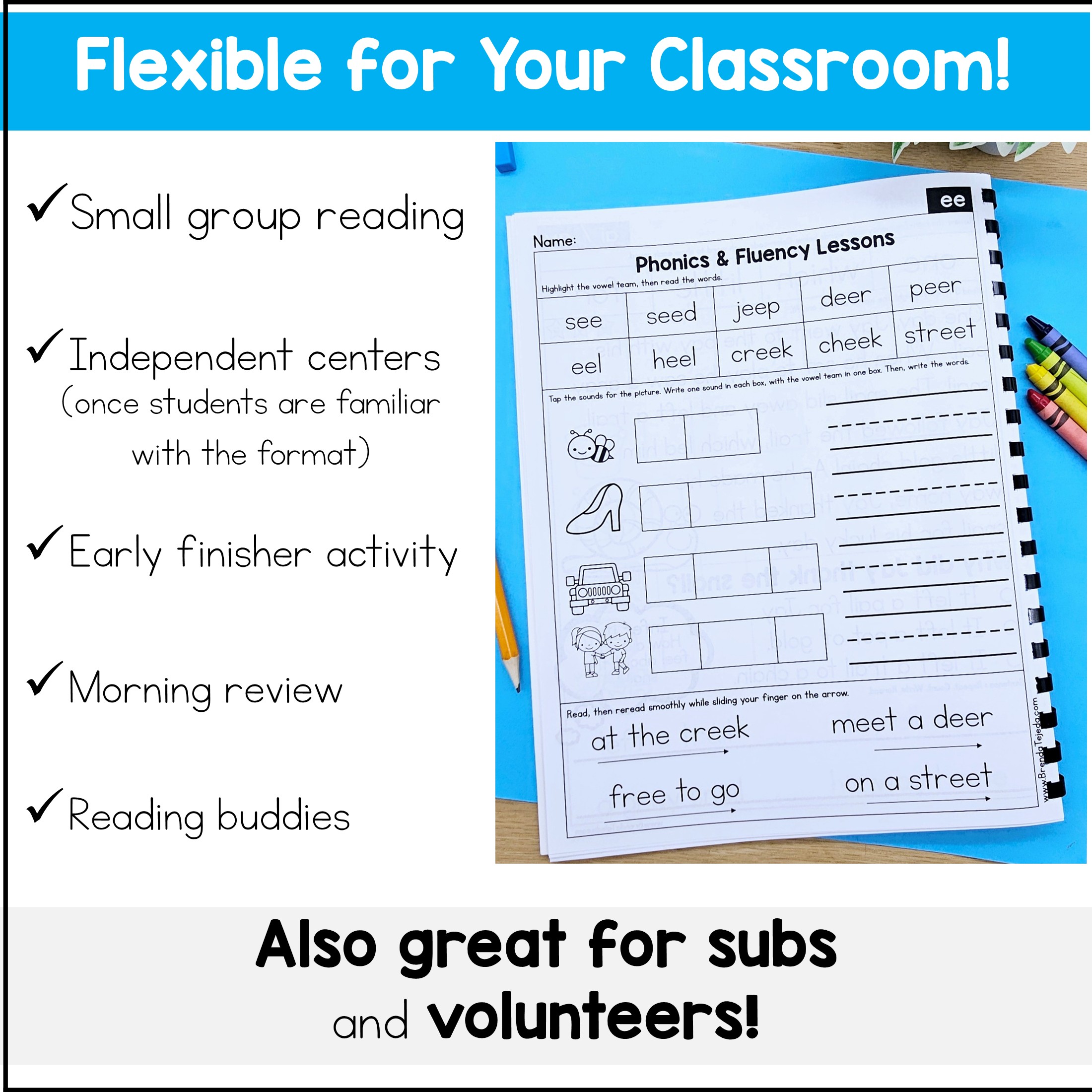 Phonics Intervention Decodable Passages Small Group Reading Intervention BUNDLE - Image 9
