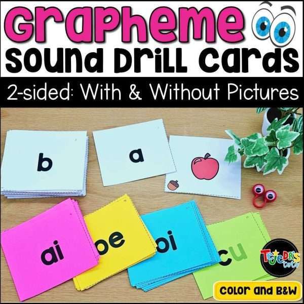 Grapheme Sound Drill Cards | Letter Sound Cards for Small Group Phonics