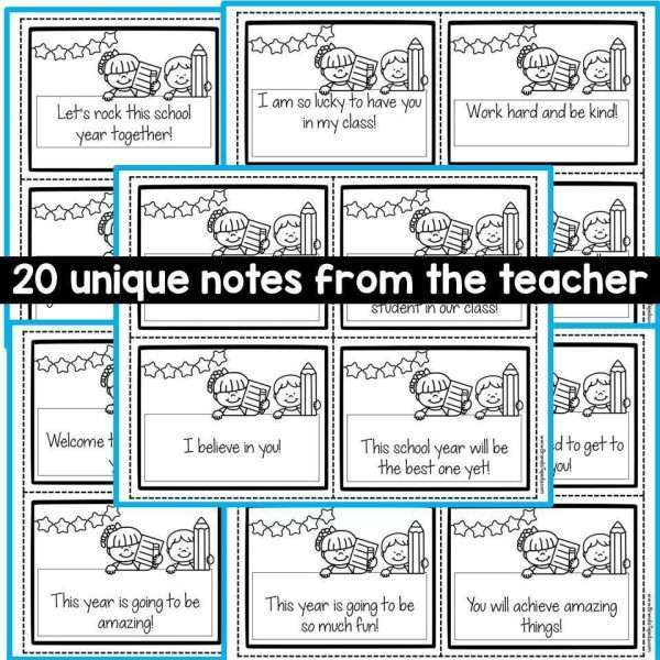 A Letter From Your Teacher on the First Day of School Book Companion Read-Aloud