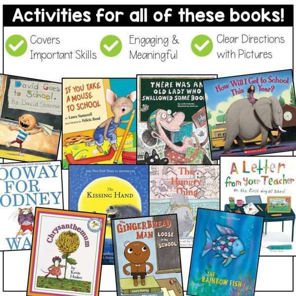 September/Back-to-School Read-Alouds: Comp. Skills and Writing Activities