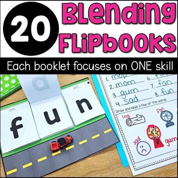 Blending Board Flipbooks for Building and Blending Words | Phonics Flipbook
