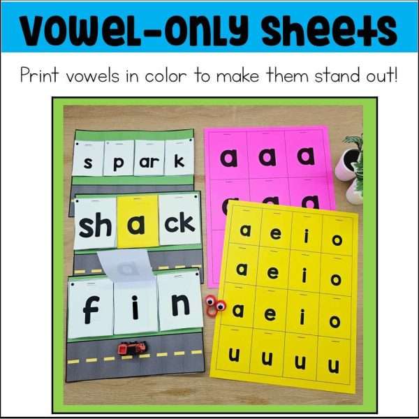 Blending Board Flipbooks for Building and Blending Words | Phonics Flipbook