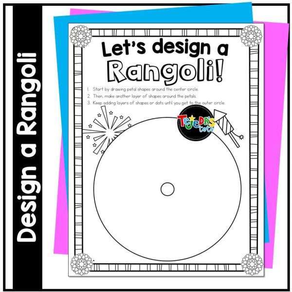 Diwali Coloring Sheet and Activity Page Diwali Posters