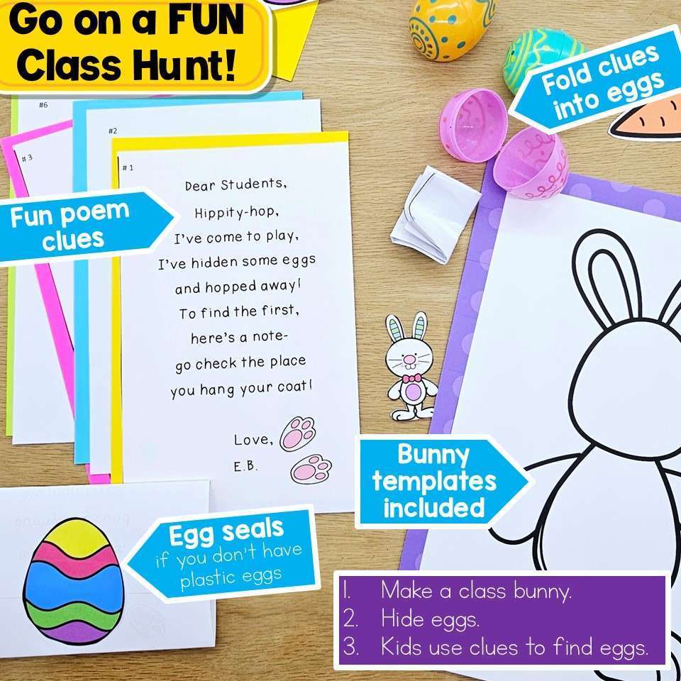 How to Catch the Easter Bunny Sequencing Bunny Trap Spring Writing and Craft - Image 2