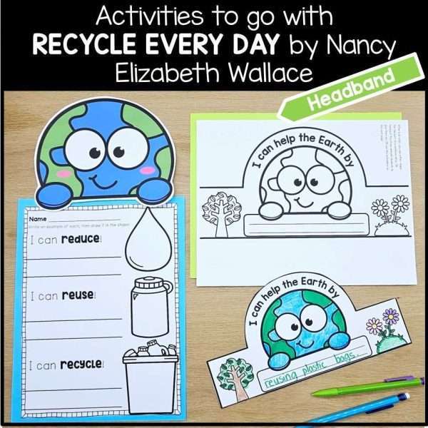 April Interactive Read Alouds Activities Easter April Fools Earth Day Recycling