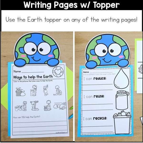April Interactive Read Alouds Activities Easter April Fools Earth Day Recycling