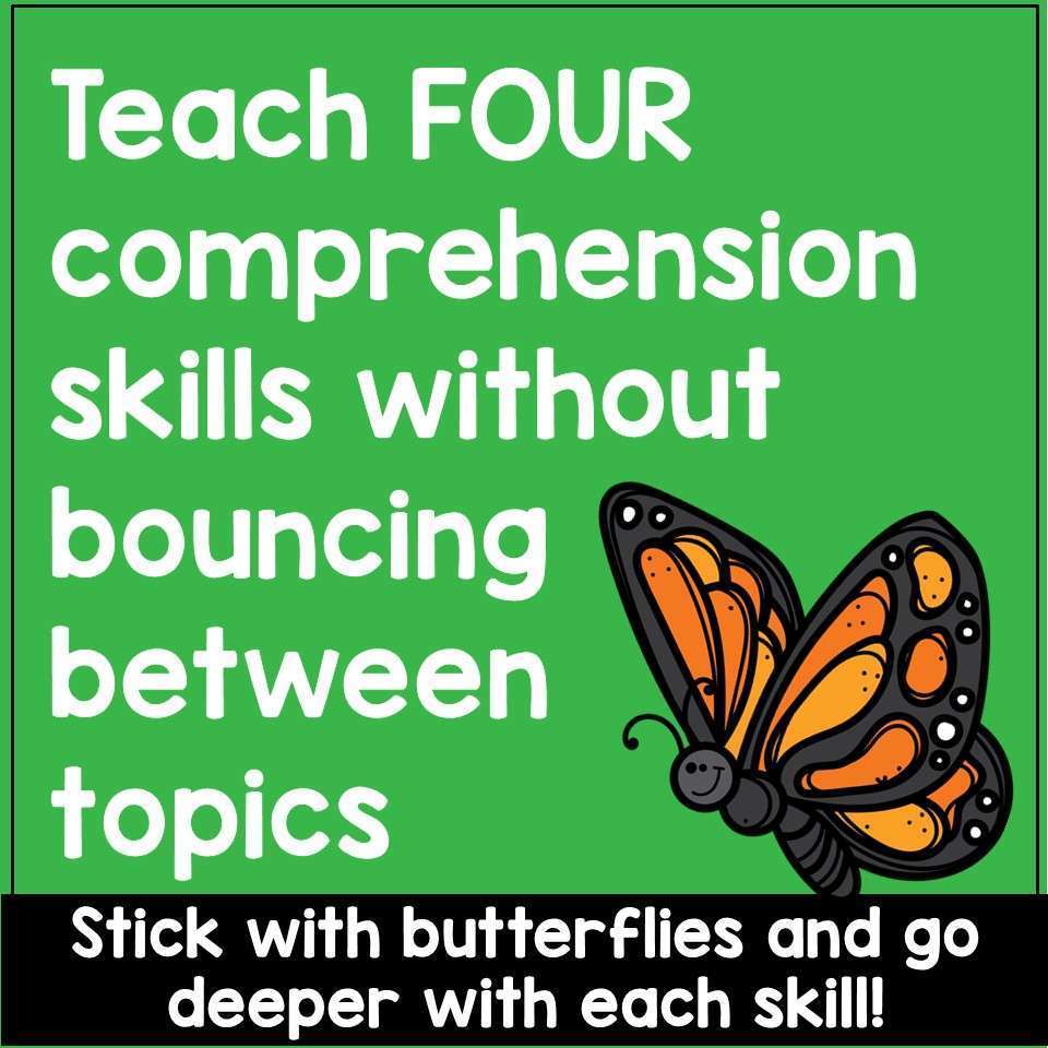 Butterfly Comprehension Passages | Differentiated Reading Practice Comprehension - Image 2