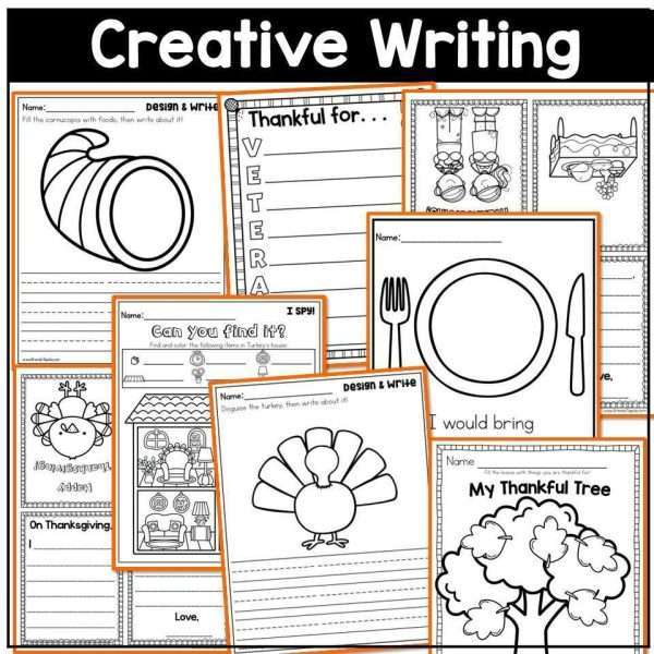 November Writing Prompts Writing Journal Fall and Thanksgiving Writing Activities