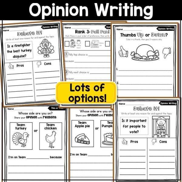 November Writing Prompts Writing Journal Fall and Thanksgiving Writing Activities