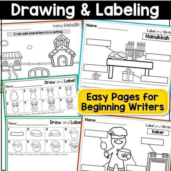 December Writing Prompts Journal Morning Work Christmas Crafts Narrative Opinion