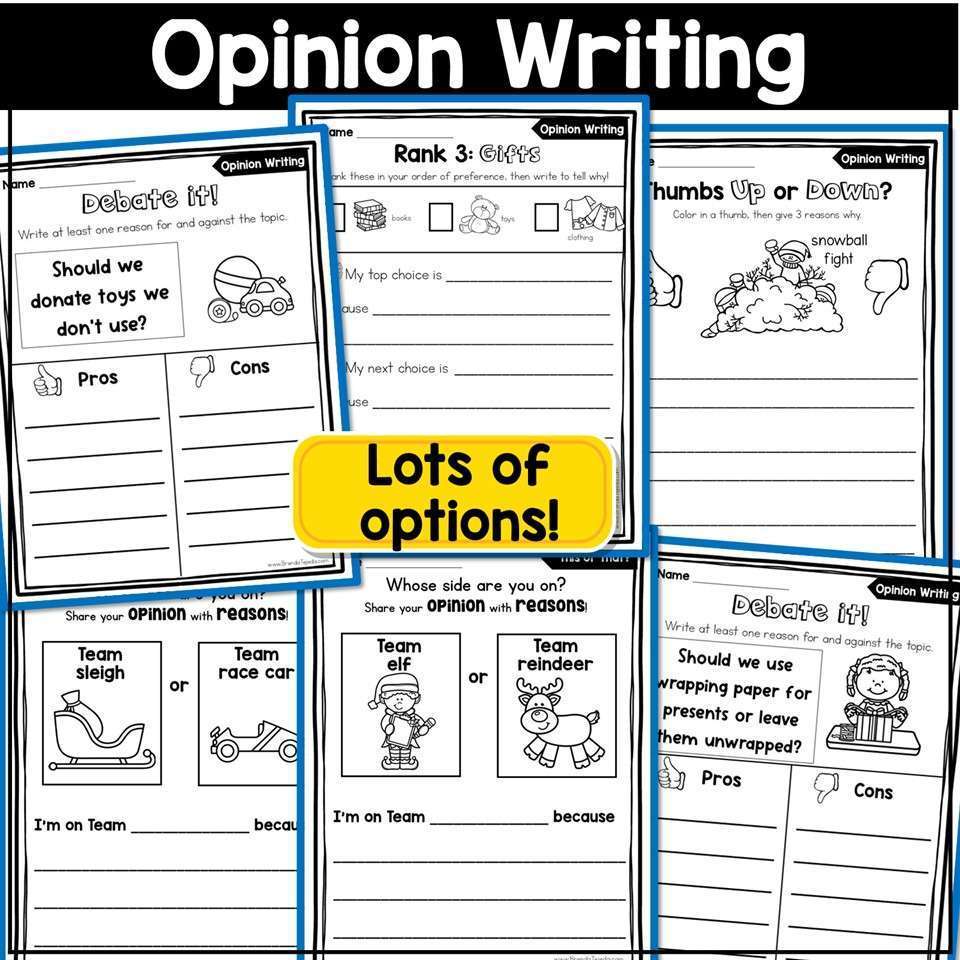 December Writing Prompts Journal Morning Work Christmas Crafts Narrative Opinion - Image 8