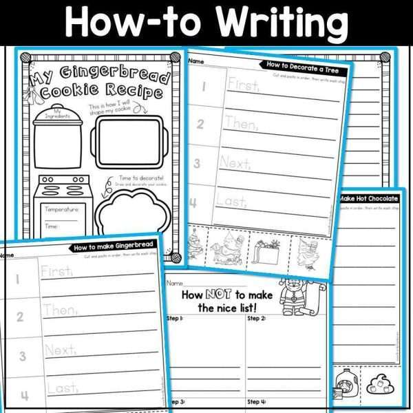 December Writing Prompts Journal Morning Work Christmas Crafts Narrative Opinion