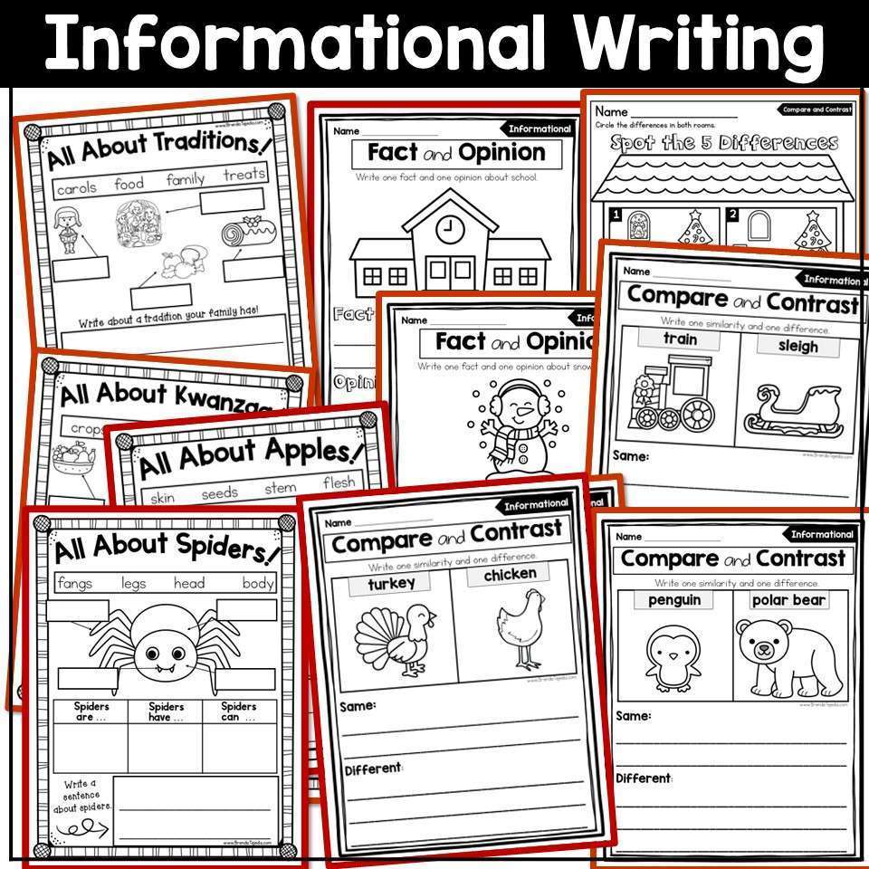 Writing Prompts Journals Morning Work Narrative Opinion For The Year - Image 10